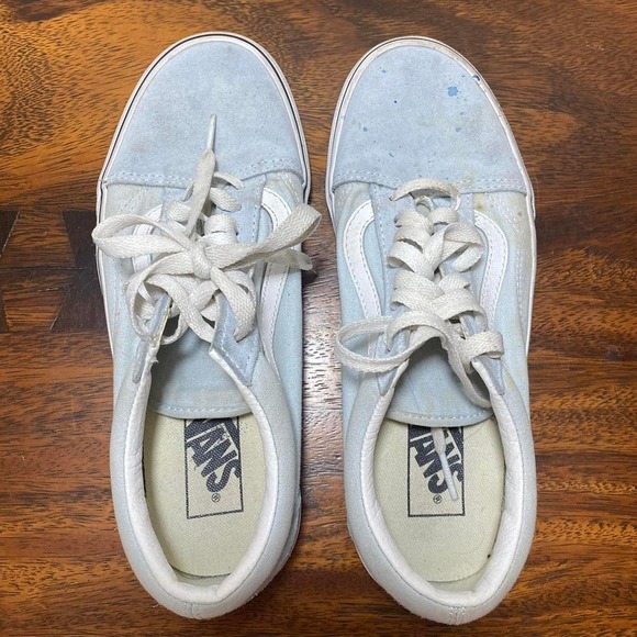Van SK8 Low Pastel Blue Size 6.5/8 Women's - Picture 3 of 4